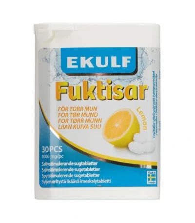 EKULF Fuktisar Lemon – 30 stk