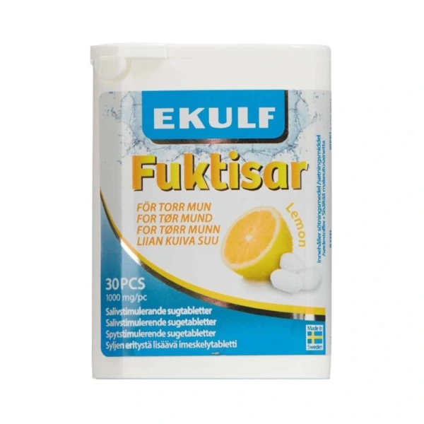 EKULF Fuktisar Lemon – 30 stk