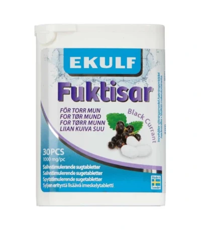 EKULF Fuktisar Black Currant – 30 stk