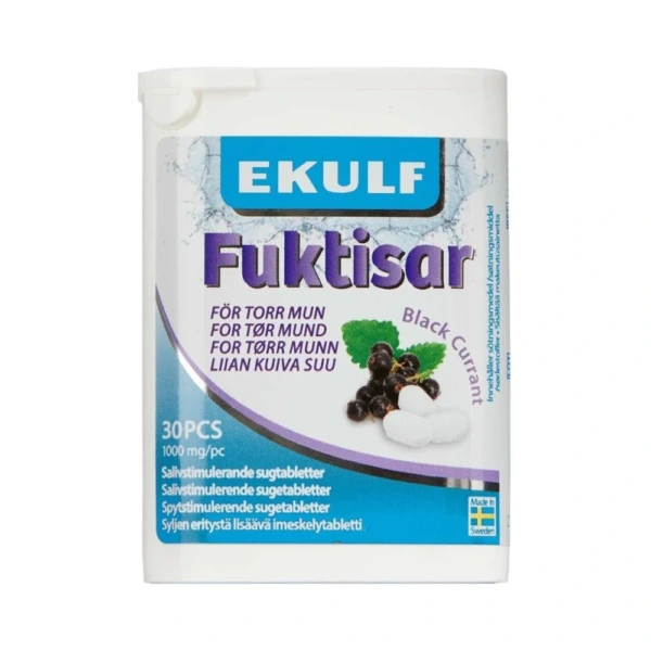 EKULF Fuktisar Black Currant – 30 stk