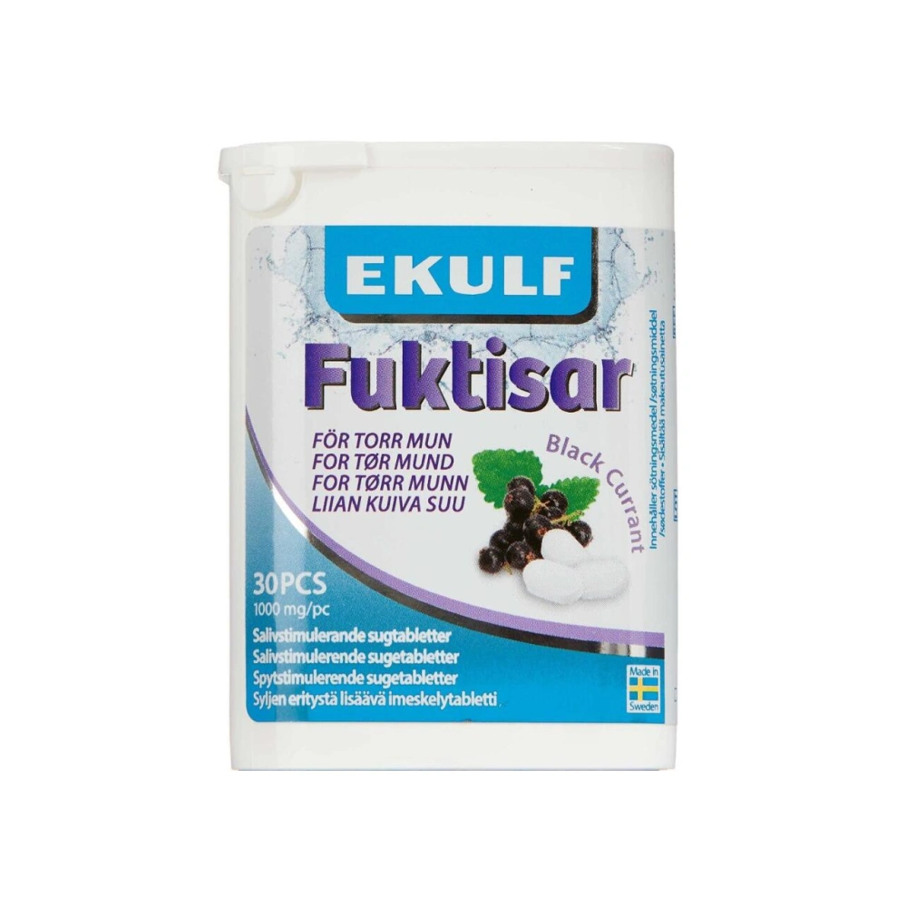 EKULF Fuktisar Black Currant – 30 stk