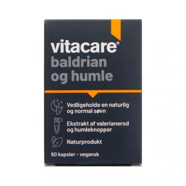 Vitacare Baldrian og Humle – 60 stk