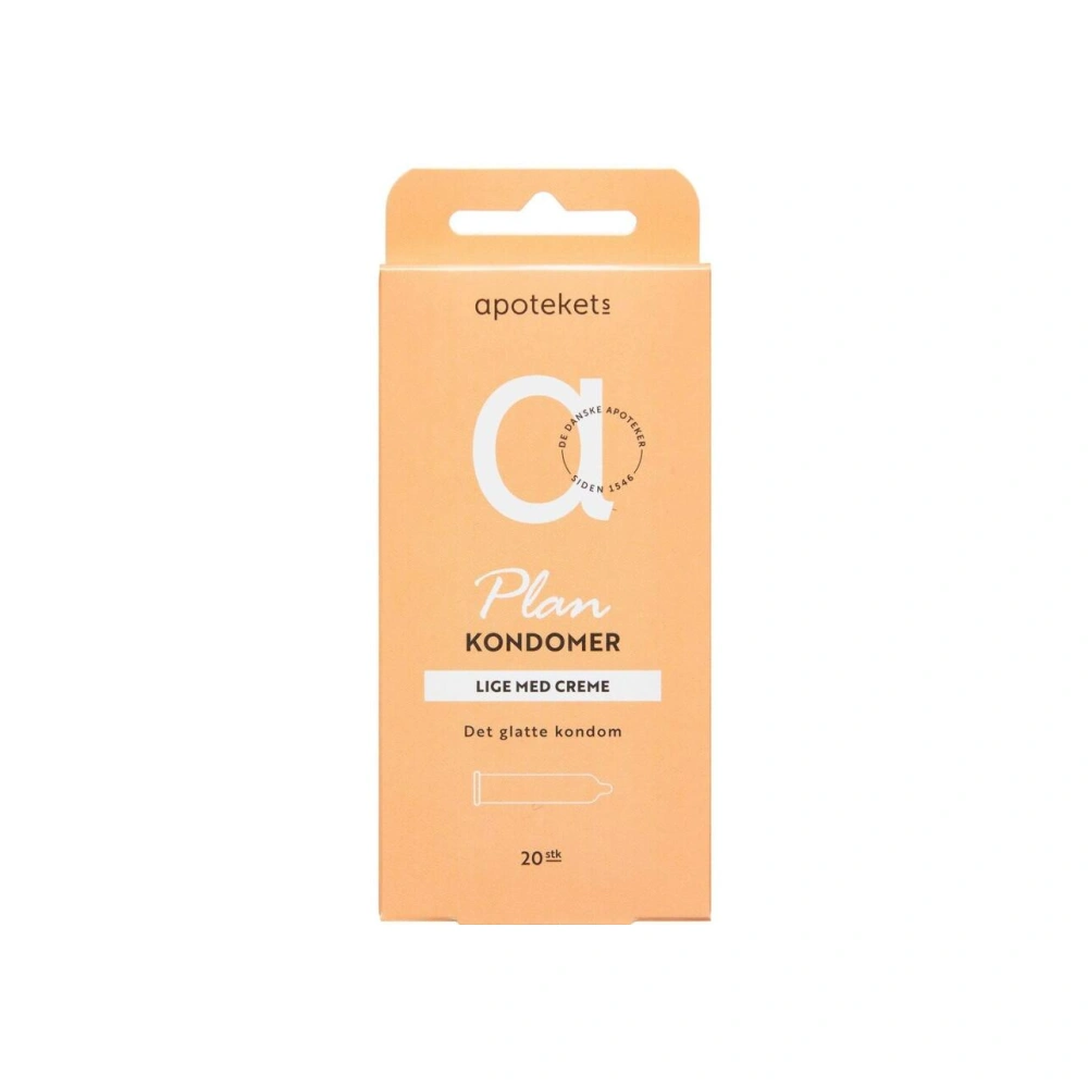 Apotekets Plan Kondomer Orange – 20 stk