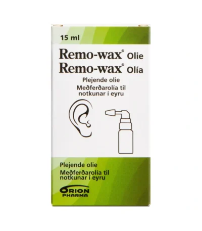 Remo-wax Olie Ørespray – 15 ml