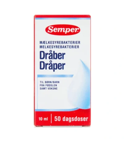 Semper Dråber Mælkesyrebakterier – 10 ml