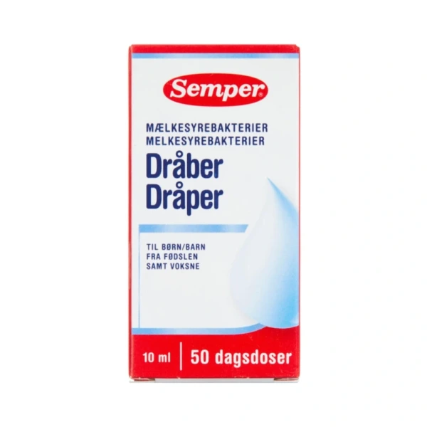 Semper Dråber Mælkesyrebakterier – 10 ml
