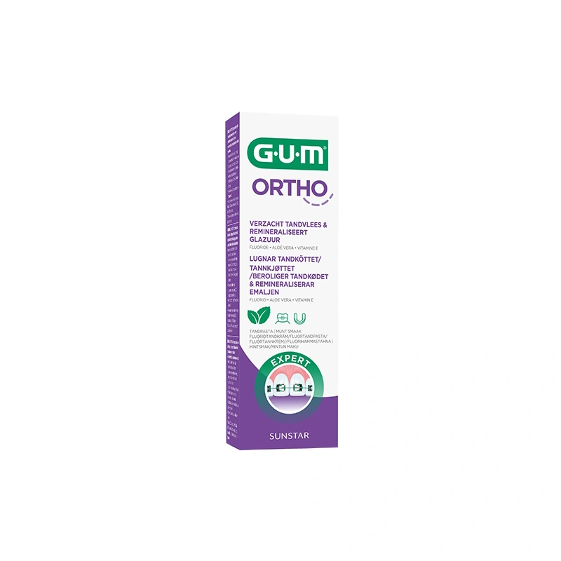 GUM ORTHO Tandpasta Gel – 75 ml