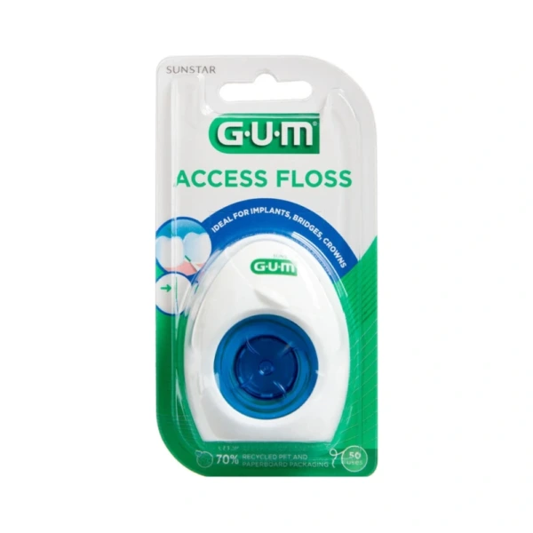 GUM ACCESS FLOSS Tandtråd – 50 tråde