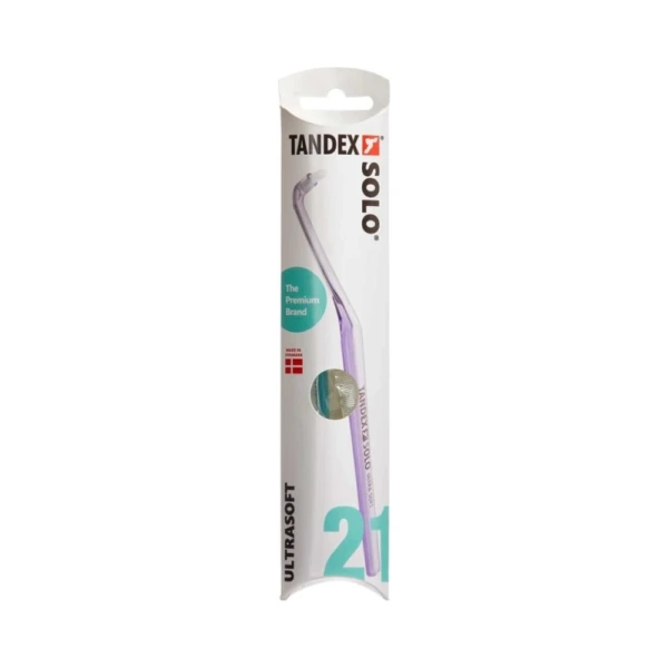 Tandex Tandbørste Nr. 21 Solo Ultra Soft Assorterede Farver – 1 stk
