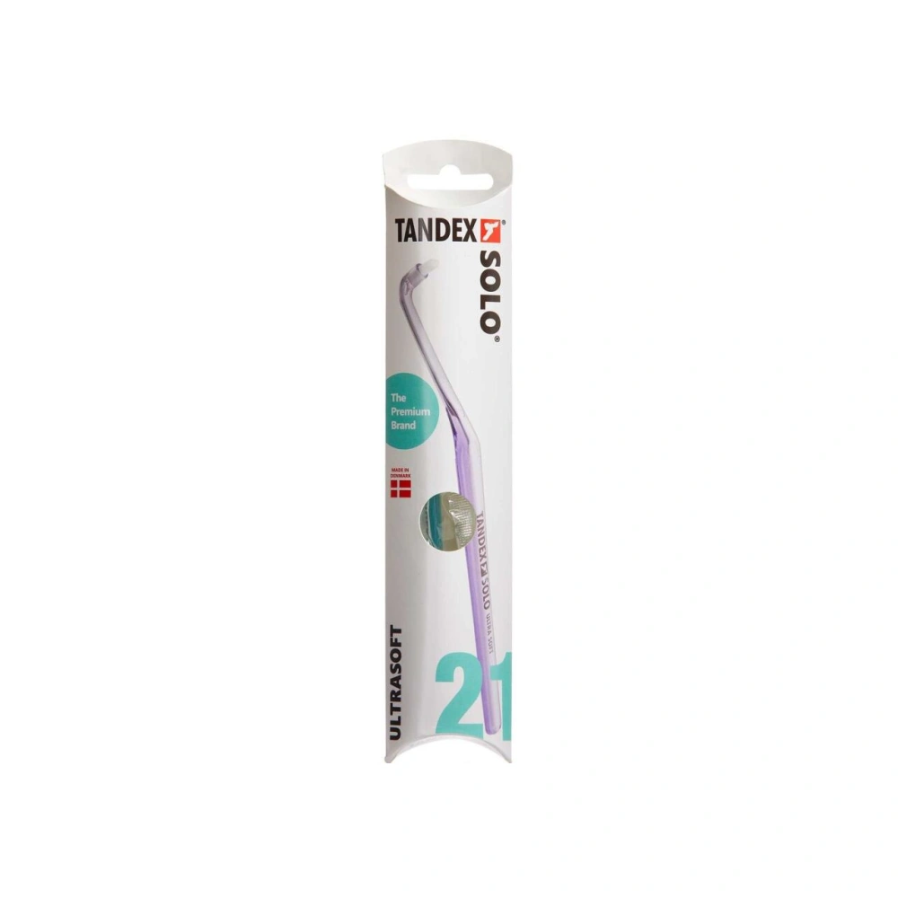 Tandex Tandbørste Nr. 21 Solo Ultra Soft Assorterede Farver - 1 stk