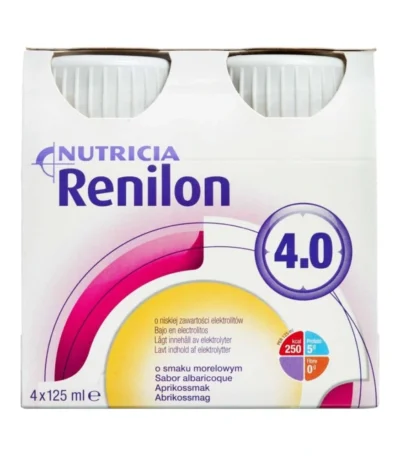 Nutricia Renilon 4,0 Abrikos – 4 x 125 ml