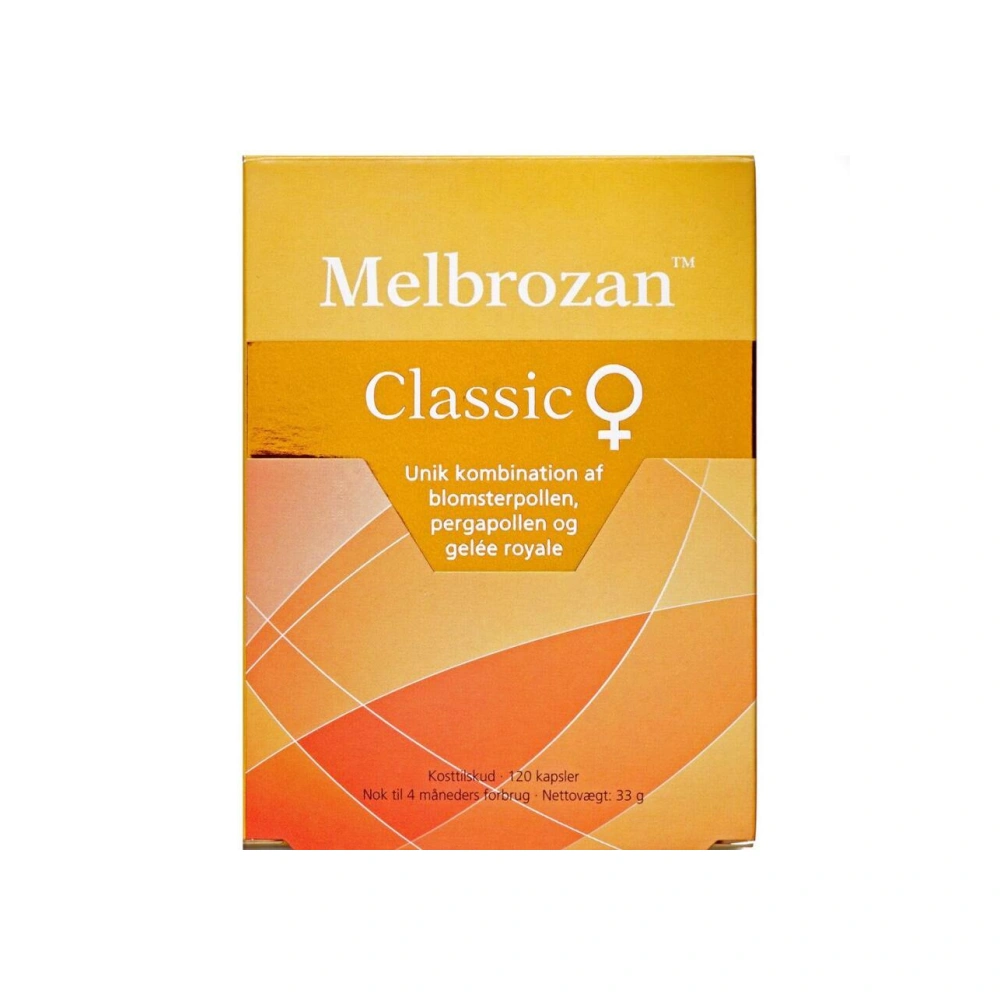 Melbrozan Classic kapsler – 120 stk