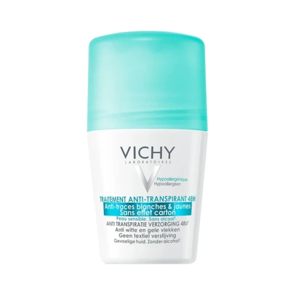 Vichy Anti-Trace Antiperspirant Roll-On 48T - 50 ml