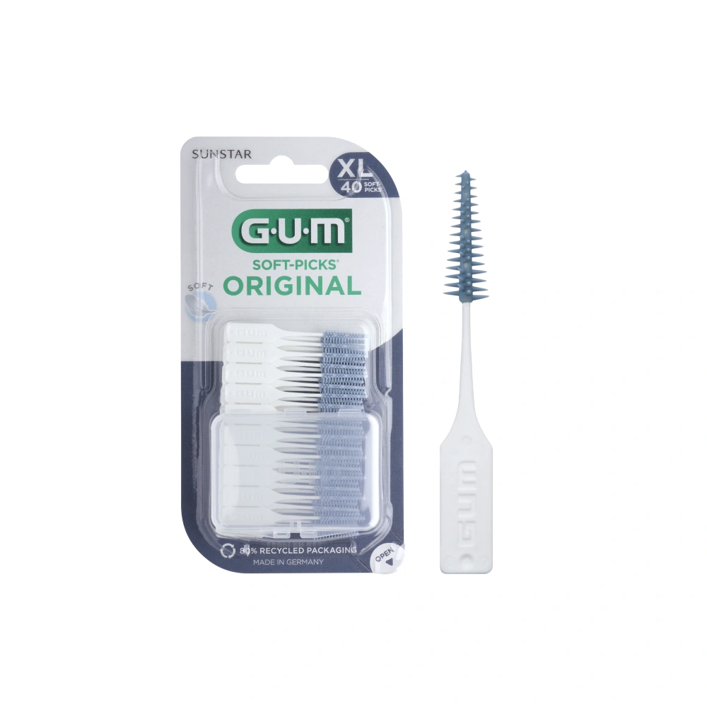GUM SOFT-PICKS ORIGINAL X-Large – 40 stk