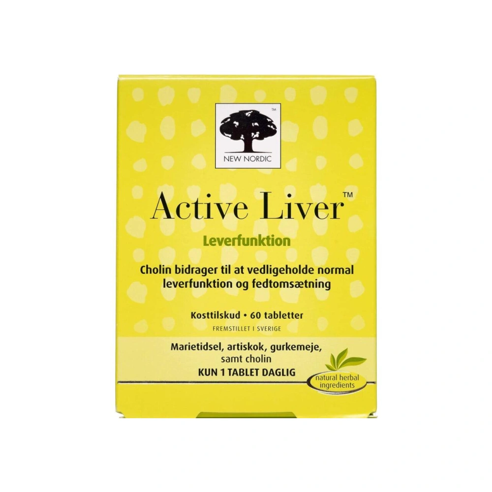 New Nordic Active Liver – 60 stk