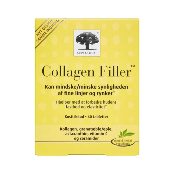 New Nordic Skin Care Collagen Filler – 60 stk