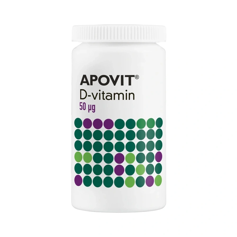 APOVIT D-vitamin 50 µg 200 stk