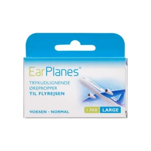 Earplanes large 1 par – trykudlignende ørepropper