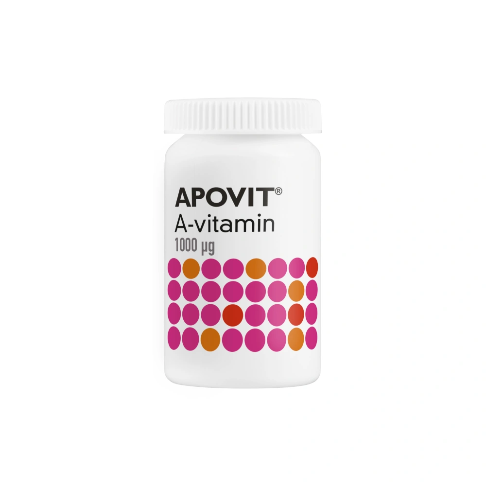 APOVIT A-vitamin 1000 µg – 100 stk