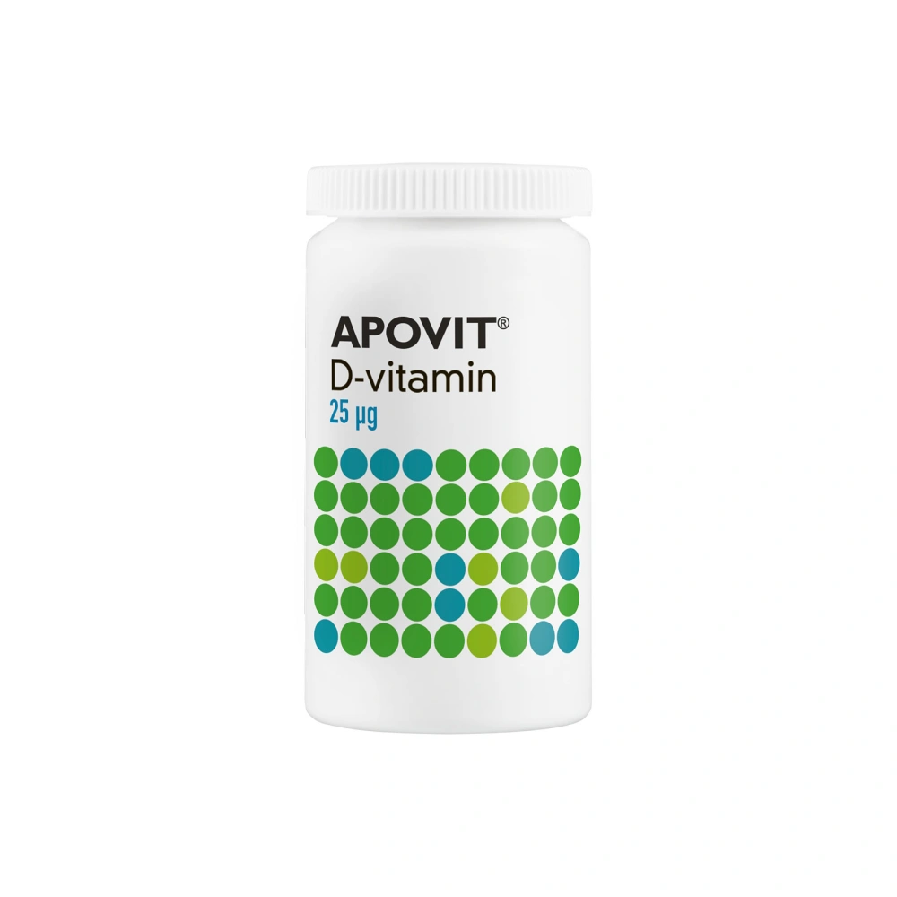 APOVIT D-vitamin 25 µg – 300 stk