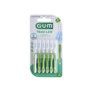 GUM TRAV-LER Mellemrumsbørste 1414 1,1mm – 6 stk