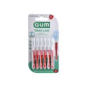 GUM TRAV-LER Mellemrumsbørste 1314 0,8mm – 6 stk