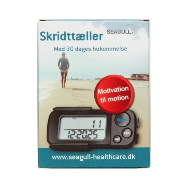 Seagull Skridttæller Med Hukommelse – 1 stk