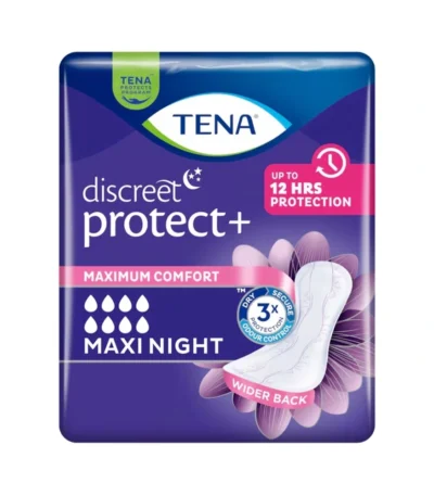 TENA Discreet Protect+ Maxi Night – 6 stk