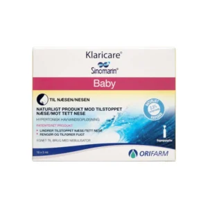 Klaricare Orifarm Klaricare Næsedråber til baby – 18 x 5 ml
