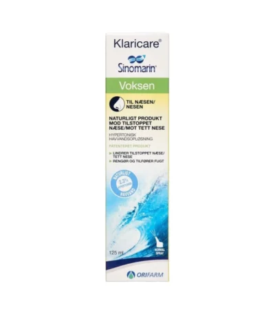 Klaricare Orifarm Klaricare Næsespray til voksne – 125 ml