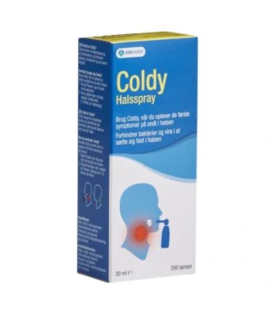 Coldy Orifarm Coldy halsspray – 30 ml