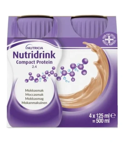 Nutridrink Compact Protein Mocca – 4 x 125 ml