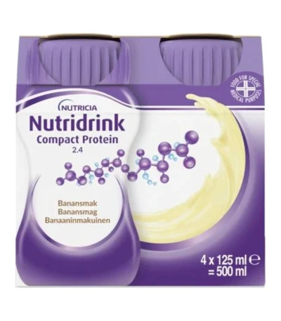 Nutridrink Compact Protein Banan – 4 x 125 ml