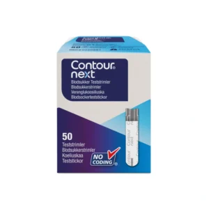 Mediq Danmark Contour Next Blodsukker Teststrimler – 50 stk