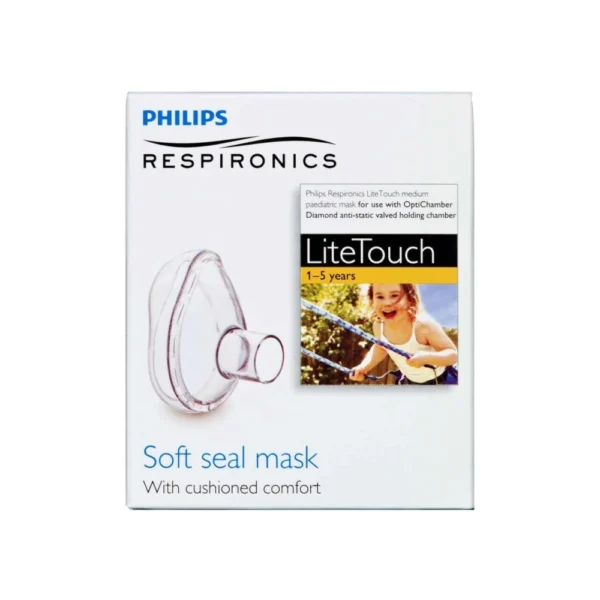 Philips Respironics LiteTouch MEDIUM mask 1-5 år. – 1 stk