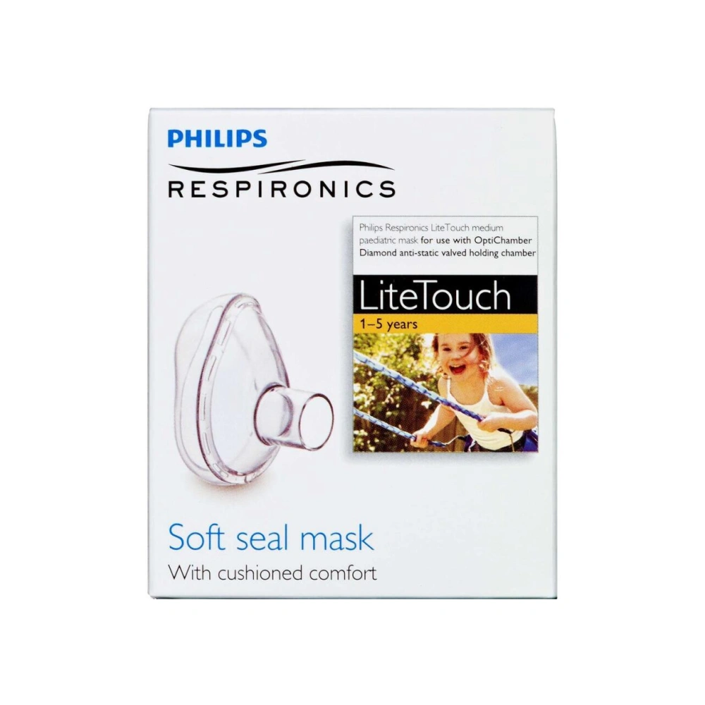 Philips Respironics LiteTouch MEDIUM mask 1-5 år. - 1 stk