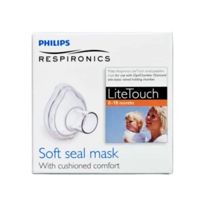 Philips Respironics LiteTouch SMALL mask 0-18 mdr. – 1 stk