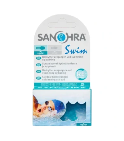 SANOHRA Swim voksen ørepropper – 1 par