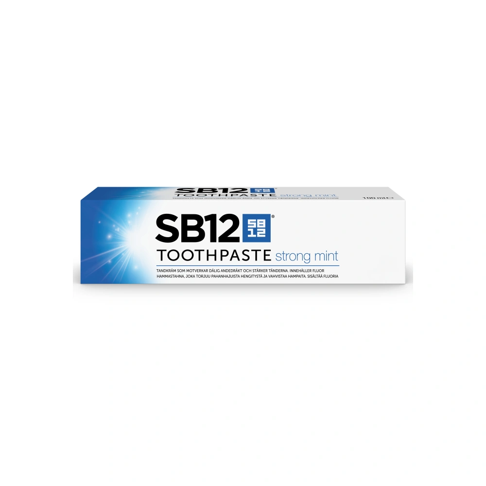 SB12 Tandpasta Strong Mint - 100 ml