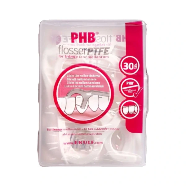 EKULF PHB Flosser PTFE – 30 stk