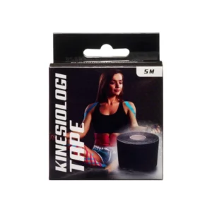 Jasper Kinesiologi Tape Sort 5 cm x 5 m – 1 stk