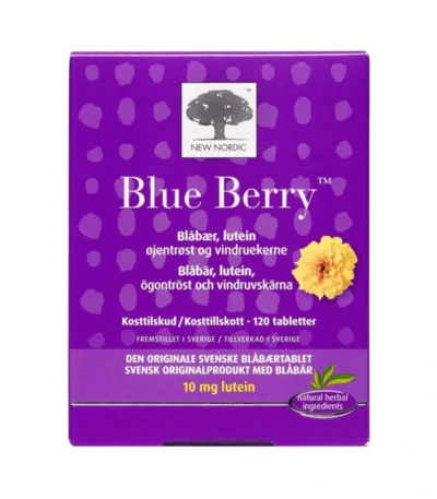 New Nordic Blue Berry Original – 120 stk