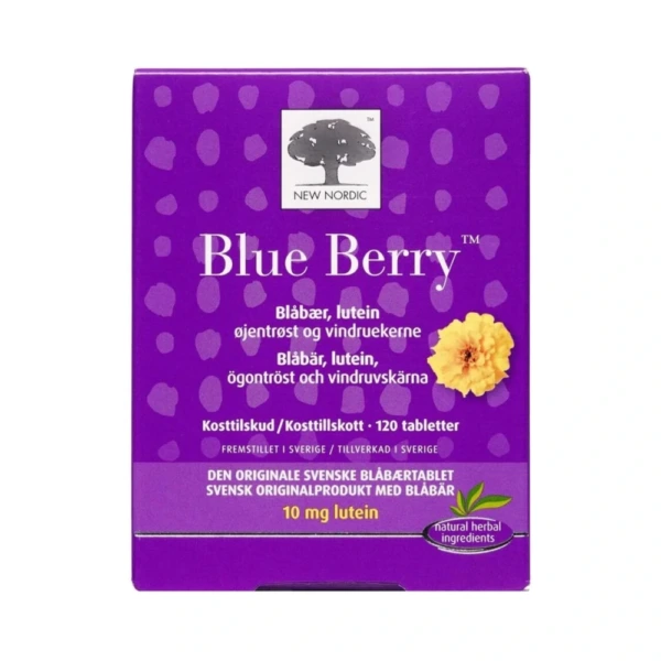 New Nordic Blue Berry Original – 120 stk