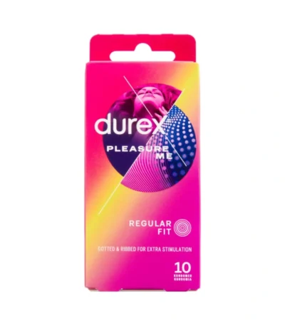 Durex Pleasure Me Kondomer – 10 stk