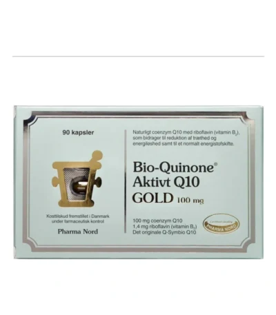 Pharma Nord Bio-Quinone Aktivt Q10 Gold kapsler – 90 stk