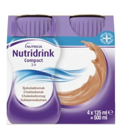 Nutridrink Compact Chokolade – 4 x 125 ml