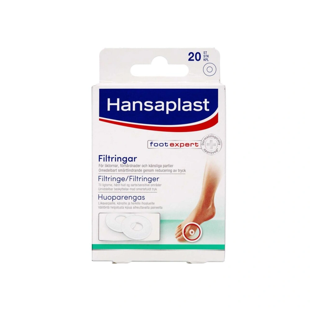 Hansaplast Med Filtringe – 20 stk