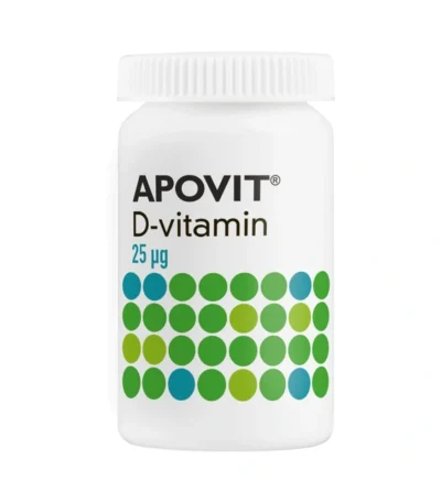 APOVIT D-vitamin 25 µg – 200 stk