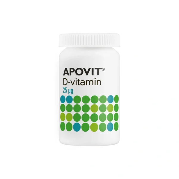 APOVIT D-vitamin 25 µg – 200 stk
