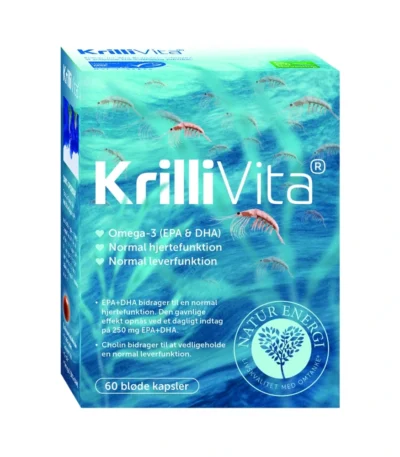 Natur Energi Krillivita 500 mg Kapsler – 60 stk